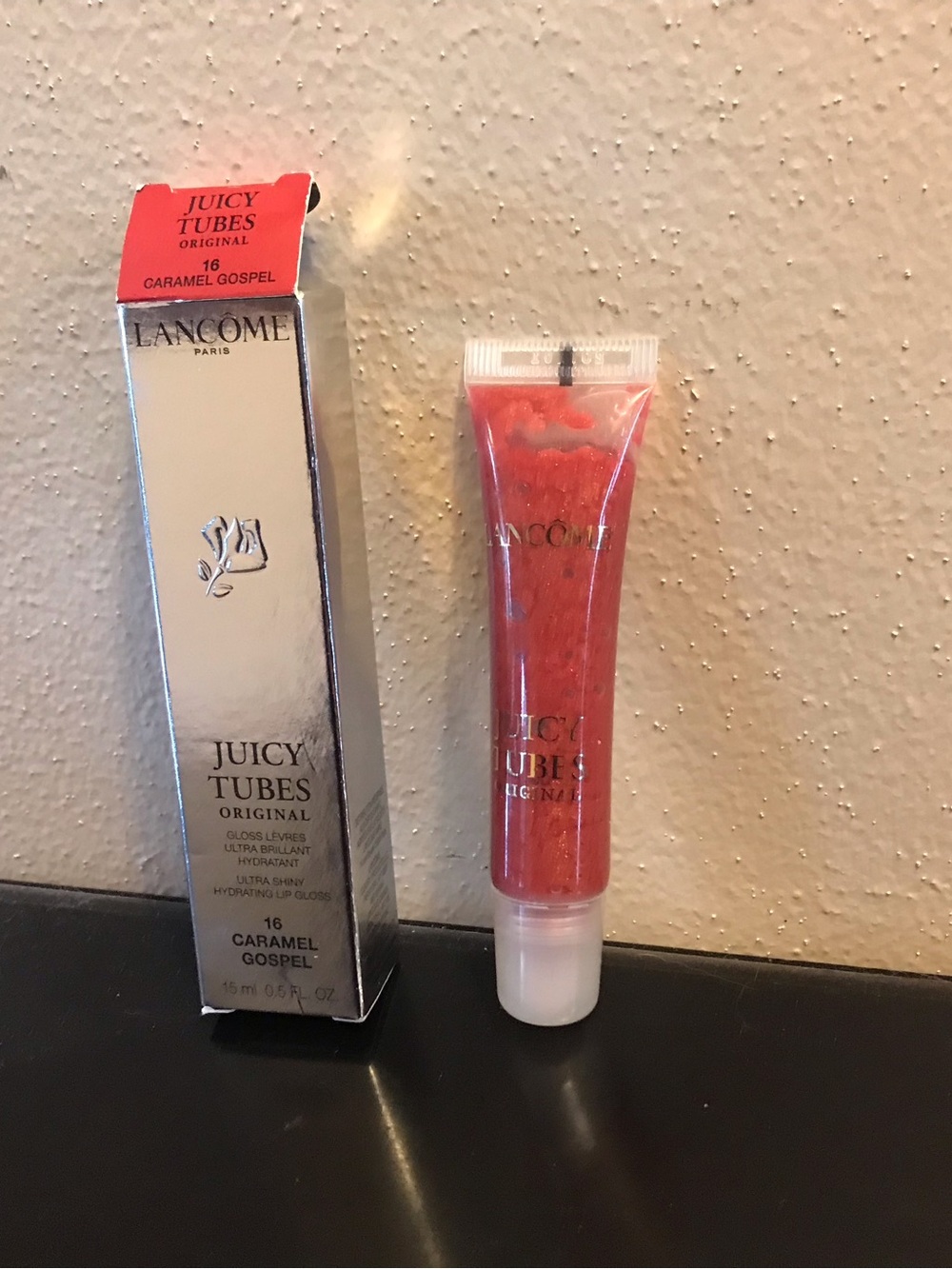 Lancôme Juicy Tubes Lip Gloss - Caramel Gospel (Red)